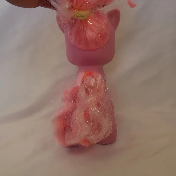 My Little Pony Pinkie Pie 8” Tall Styling Glitter Hair Pony MLP 2008 - Picture 5 of 8
